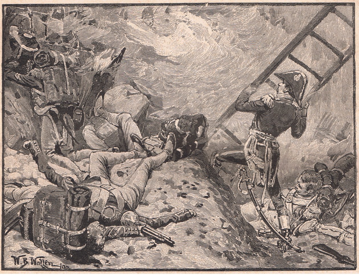 Maréchal Lannes à Ratisbonne - William Barnes Wollen