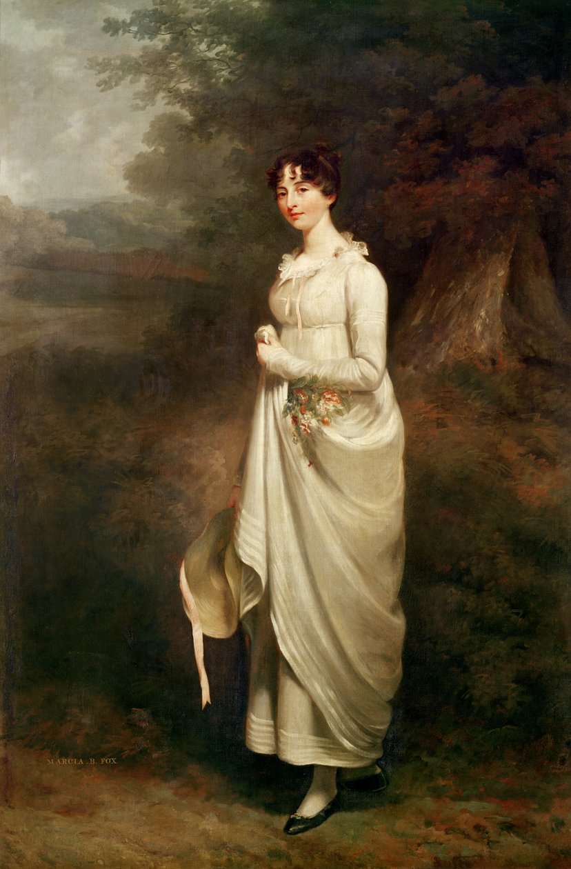 Portrait de Marcia B. Fox - William Beechey