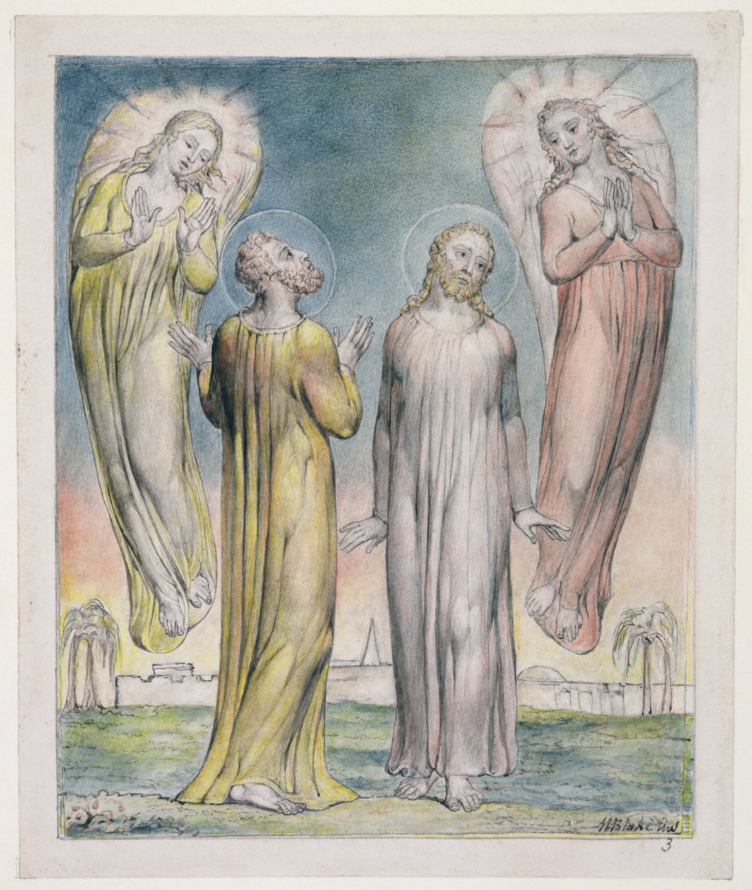 Andrew, Simon Pierre cherchant le Christ, illustration de 