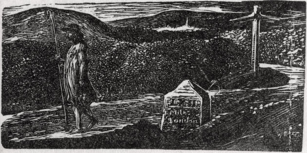 Le désir ardent de Colinet de connaître des terres étranges, illustration du 