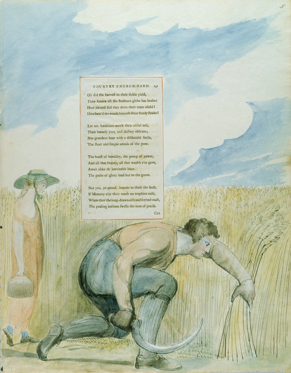 Élégie écrite dans un cimetière de campagne, design 109 de 