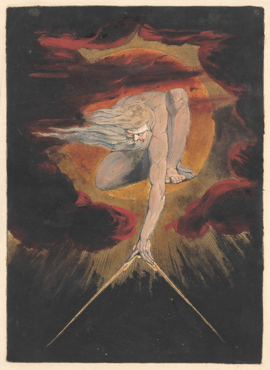 Europe. Une prophétie, Planche 1, Frontispice - William Blake