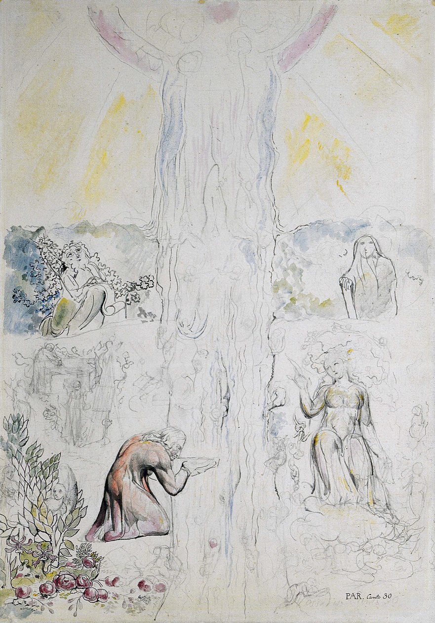 Illustrations de la Divine Comédie de Dante - William Blake