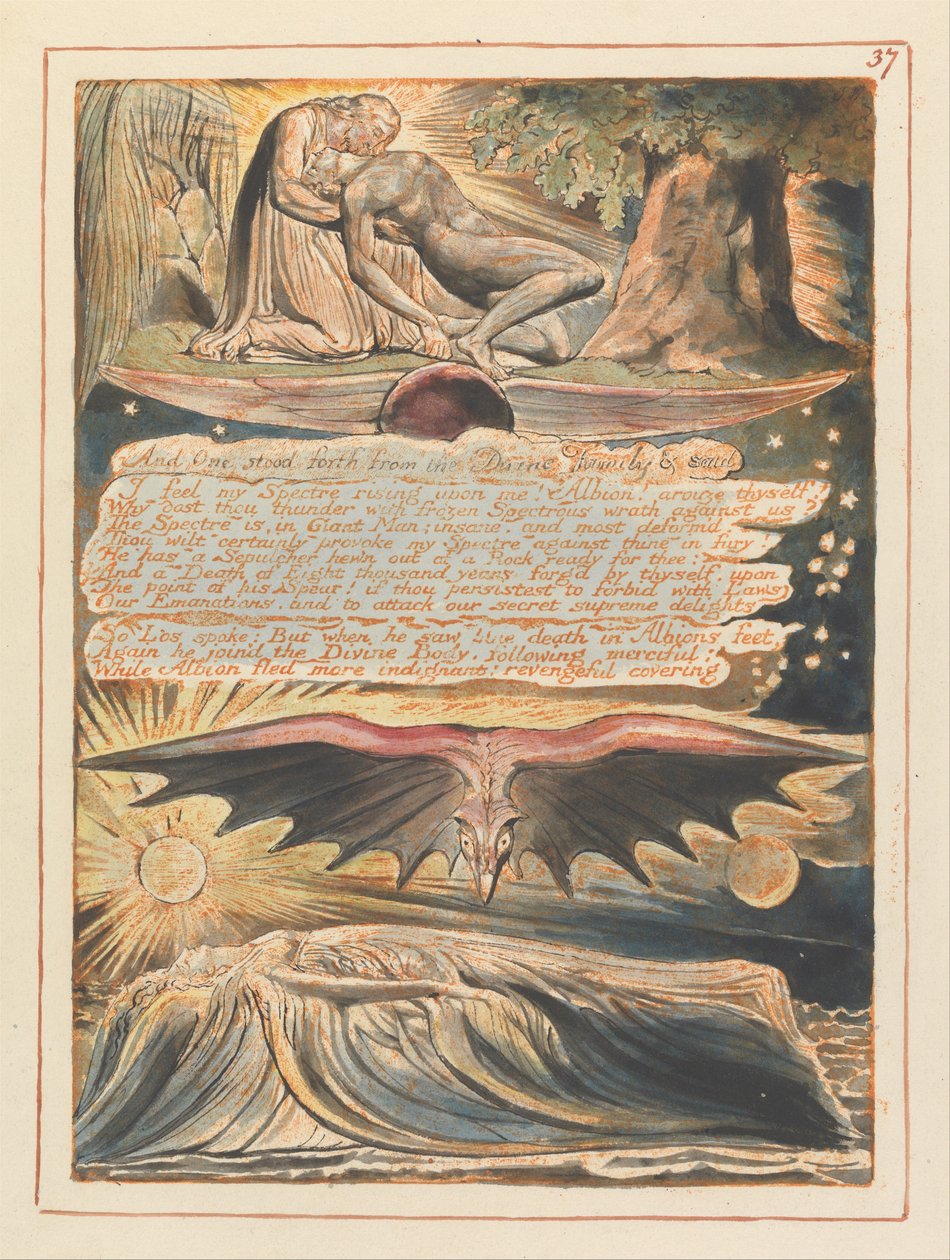 Jérusalem, Planche 37 - William Blake