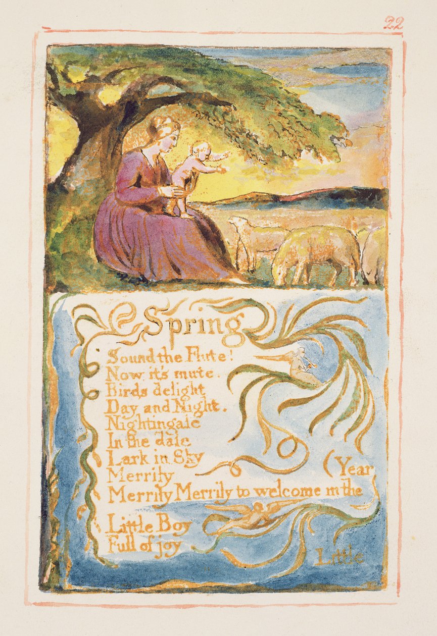 P.125-1950.pt22 Printemps : planche 22 de Chants d
