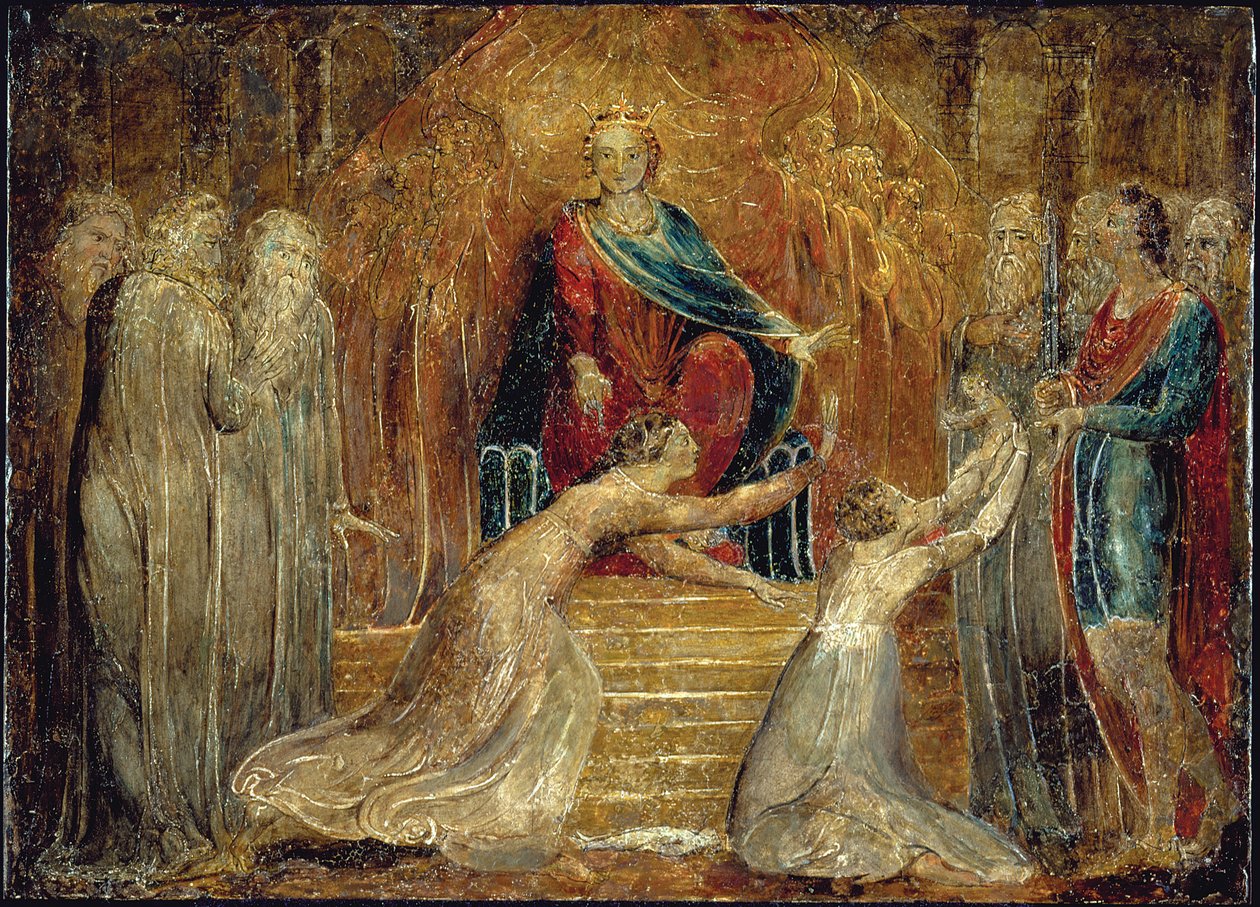Le Jugement de Salomon - William Blake