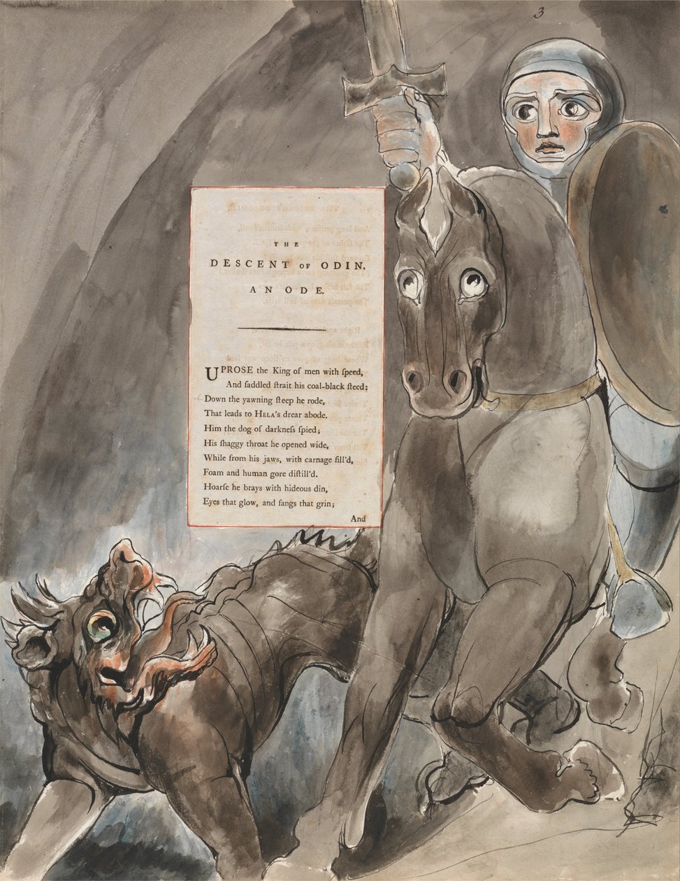 Les Poèmes de Thomas Gray, Design 79, La Descente d