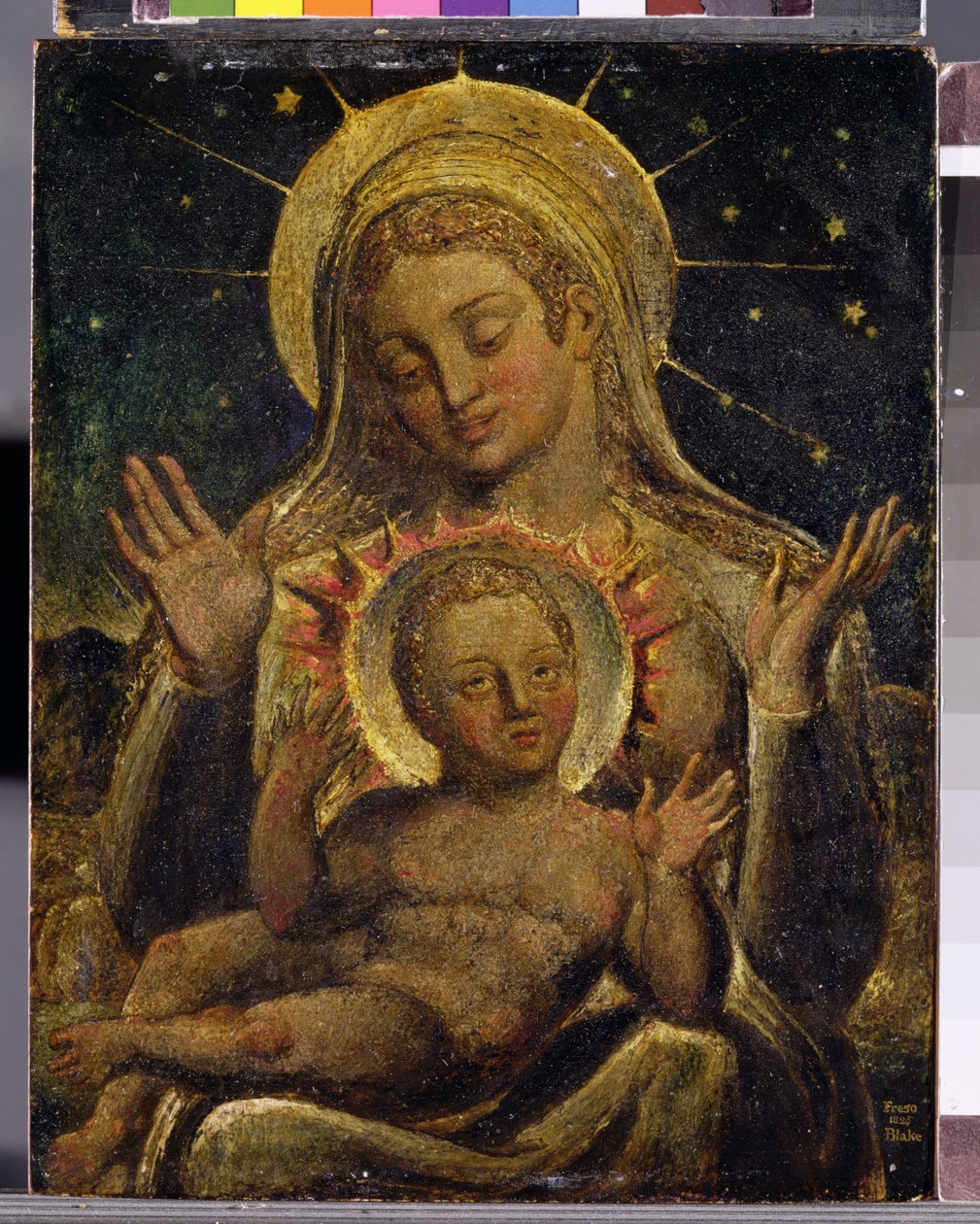 Vierge et Enfant, 1825 - William Blake
