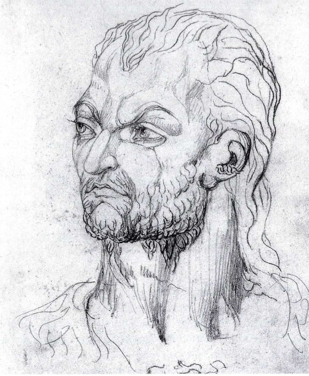 Tête visionnaire d