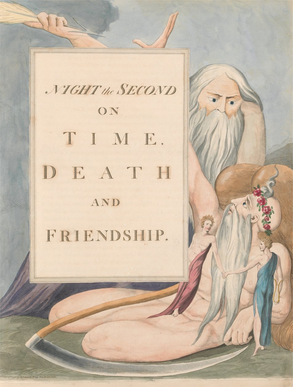 Les pensées nocturnes de Young, Page 17, Nuit la deuxième, sur le temps, la mort et l