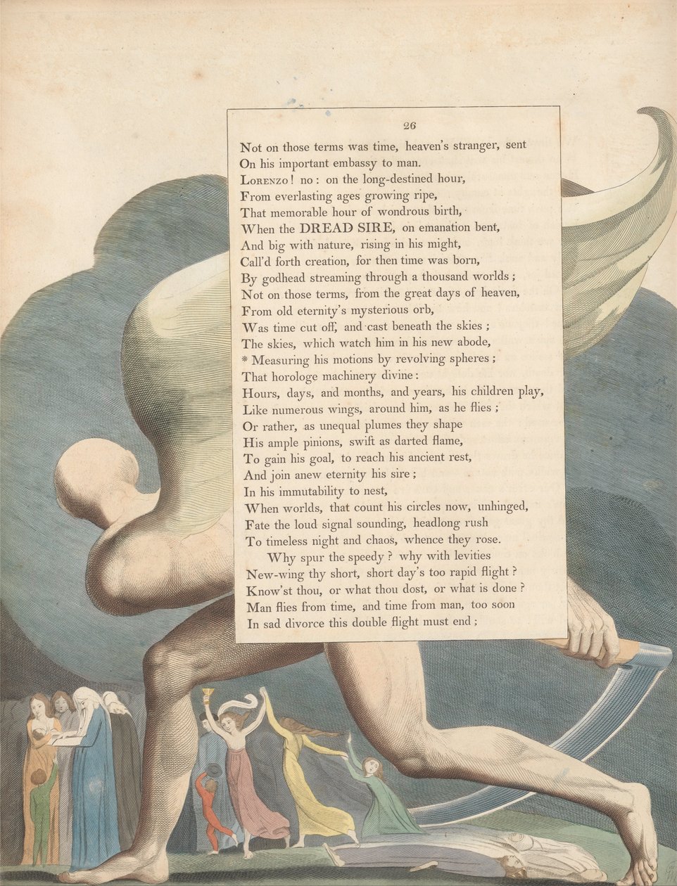 Les pensées nocturnes de Young, Page 26 - William Blake