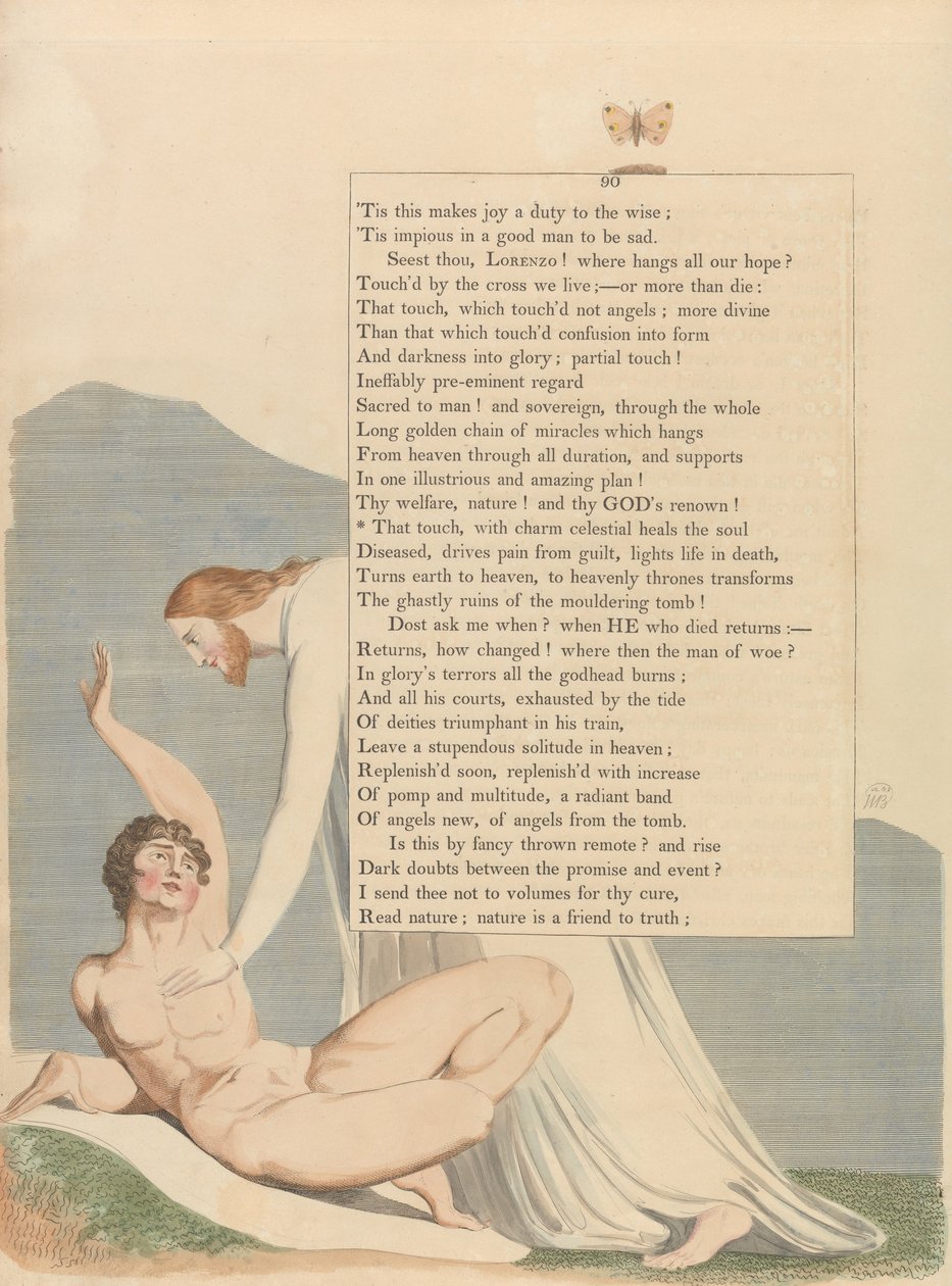 Les Pensées Nocturnes de Young, Page 90, Ce toucher, avec charme céleste guérit l