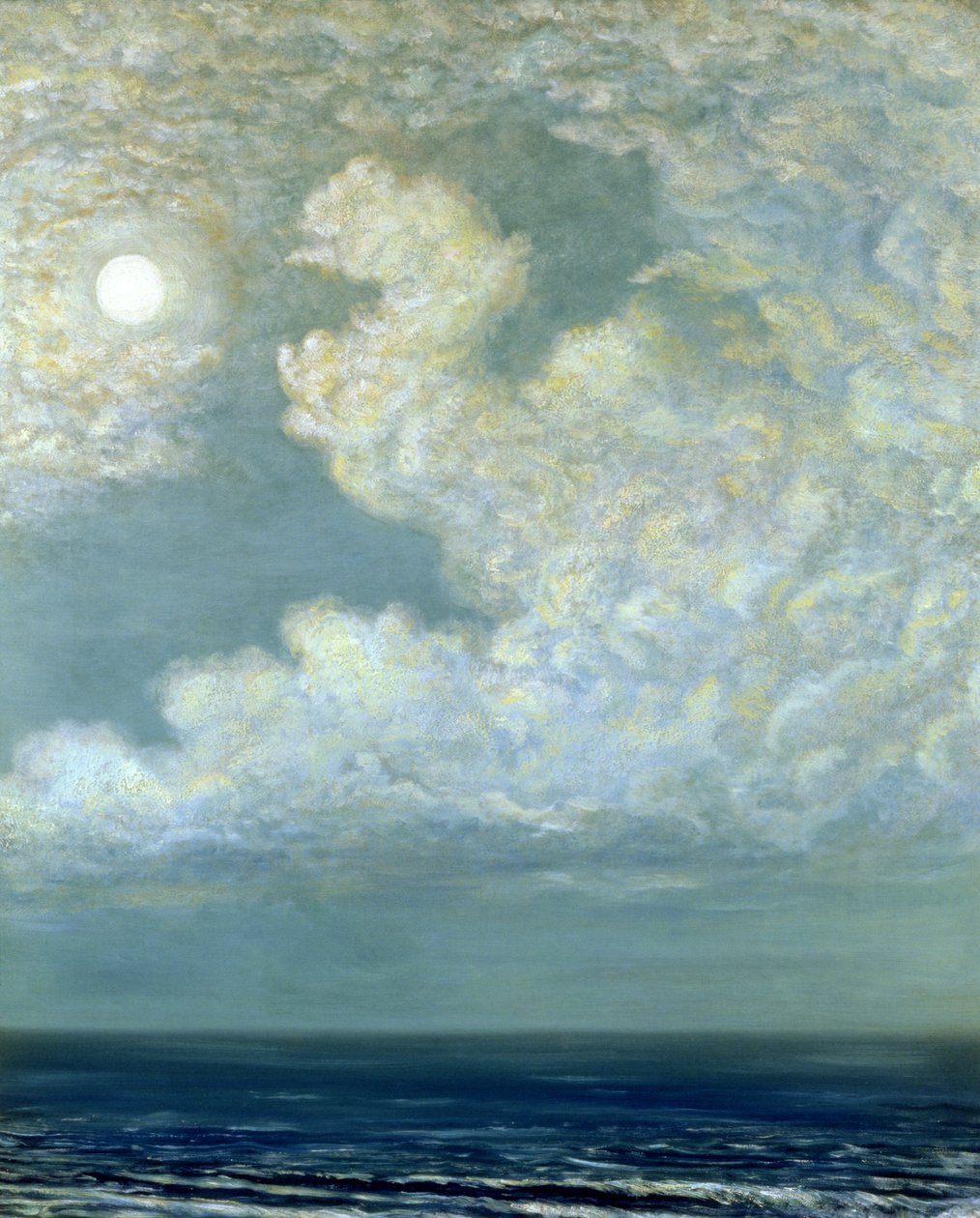 Mer et nuages - William Blake Richmond