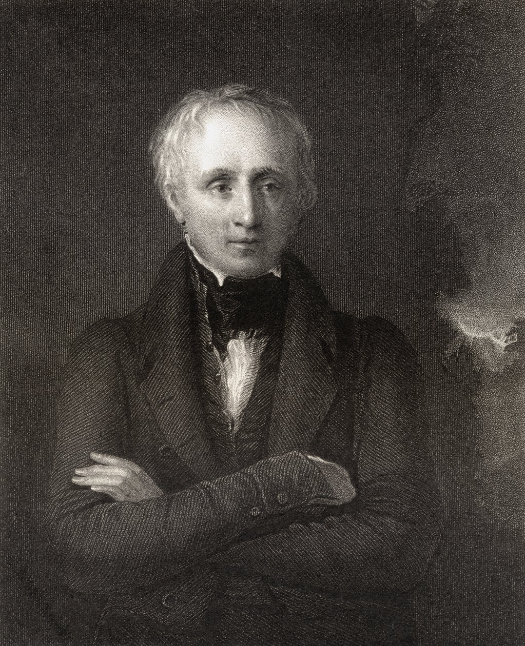 William Wordsworth, gravé par John Cochran (fl.1821-65), de 