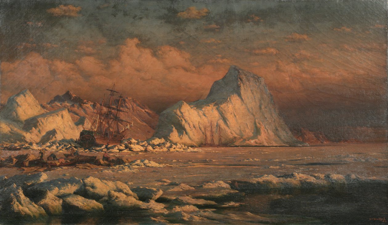 Été au pays du soleil de minuit, 1880 - William Bradford
