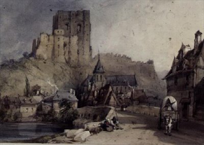 Mont Richard sur le Cher (Loir-et-Cher) - William Callow