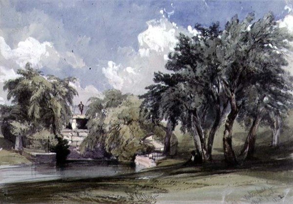 La cascade à Hyde Park - William Callow
