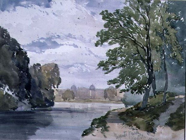 Vue dans Regents Park, 1842 - William Callow