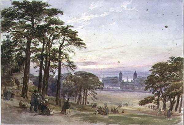 Hôpital de Greenwich depuis l