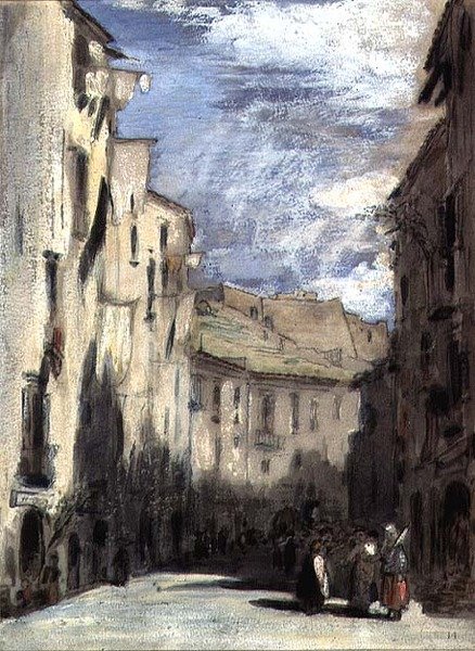 Rue à Naples - William Collins