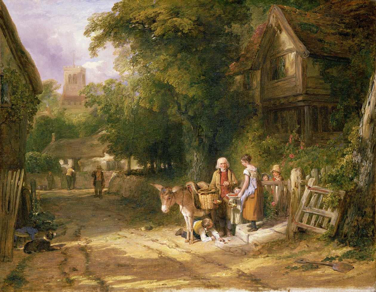 Le vendeur de cerises, 1824 - William Collins