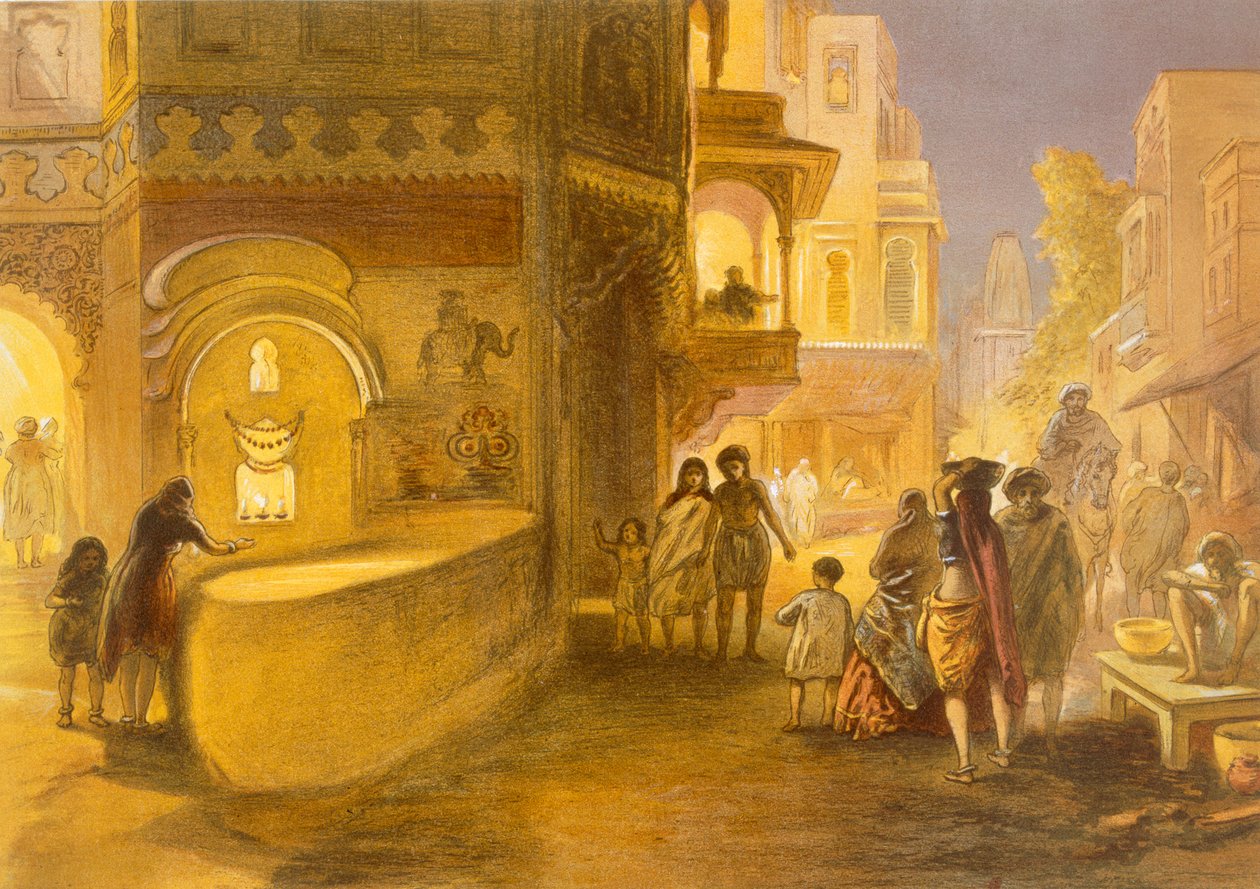 Le Dewali ou Festival des Lampes, de 