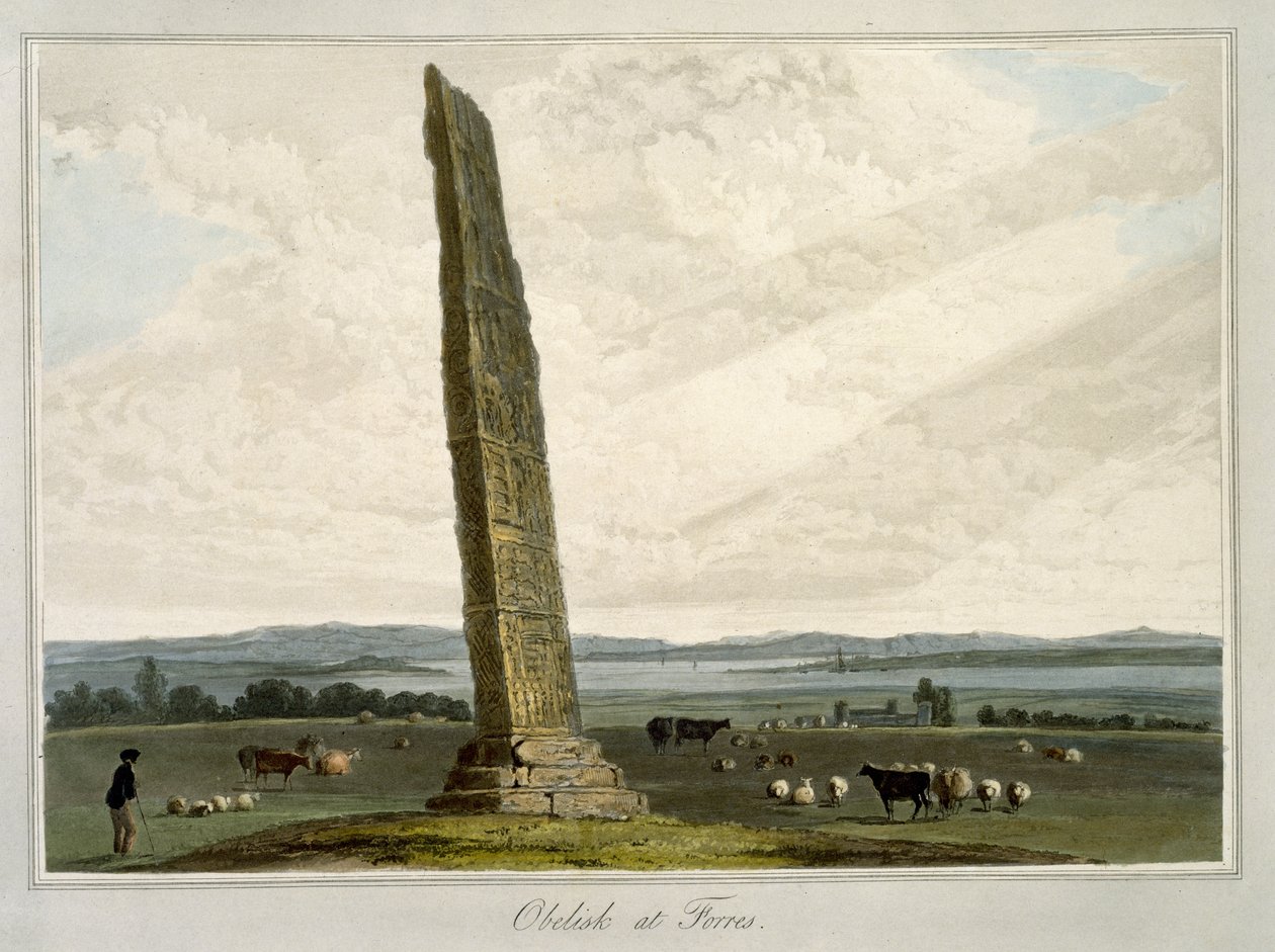 Obélisque à Forres, de 