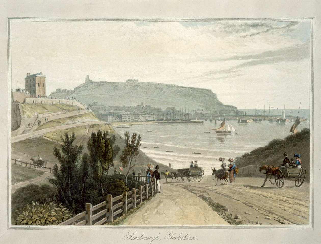 Scarborough, Yorkshire, du Volume VI de 