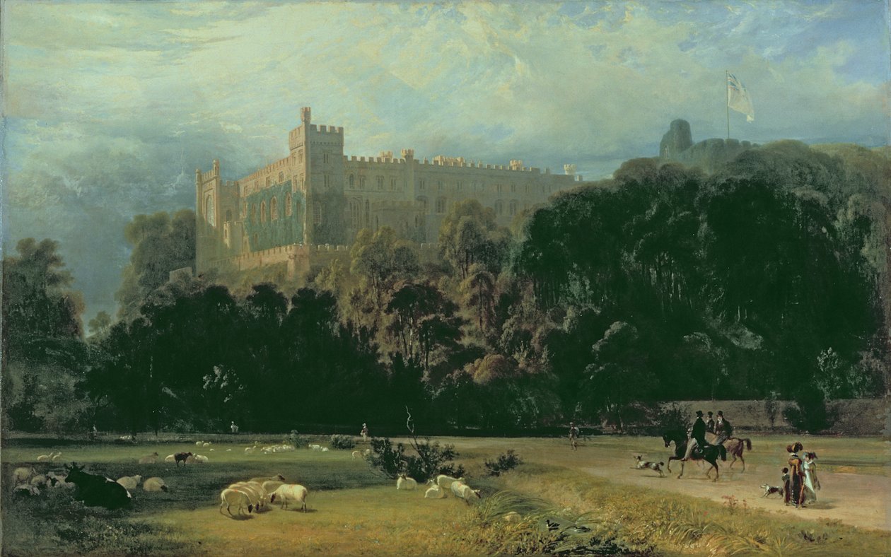 Vue du château d