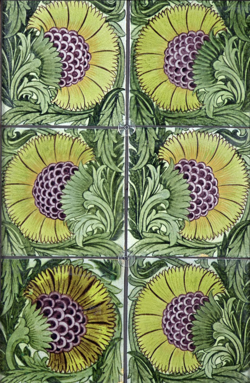 Panneau de carreaux, 1872-81 - William de Morgan
