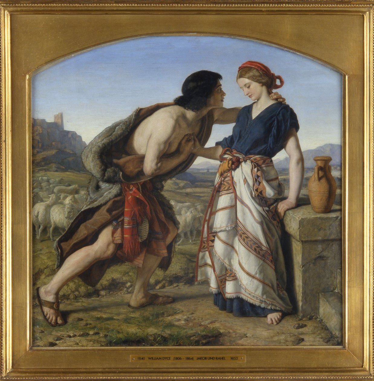 La rencontre de Jacob et Rachel, 1853 - William Dyce