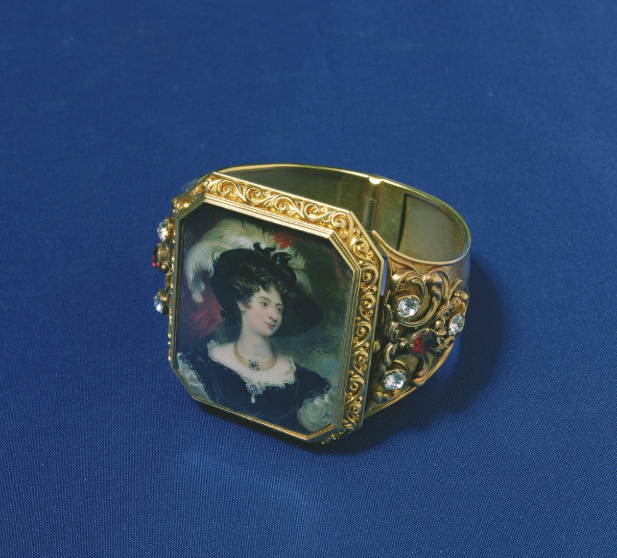 Bracelet avec miniature de Charlotte, Duchesse de Northumberland - William Essex