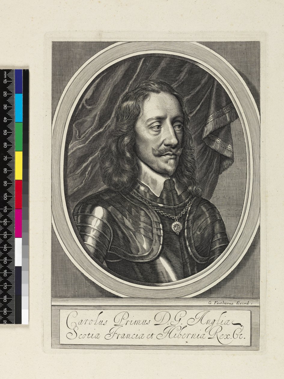 Portrait de Charles Ier, 1658 - William Faithorne