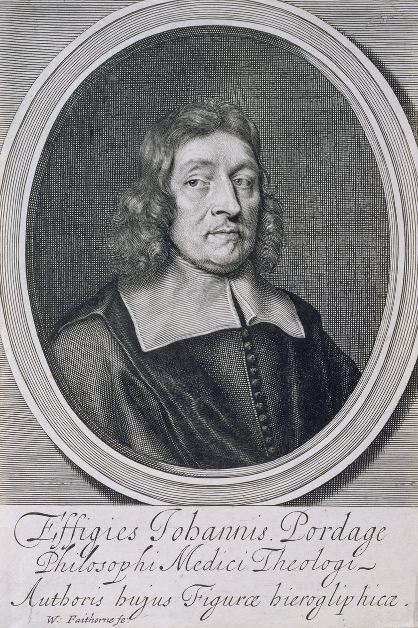Portrait de John Pordage (1608-98) - William Faithorne
