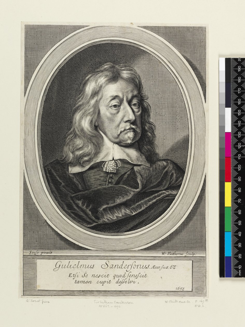 Sir William Sanderson, 1658 - William Faithorne