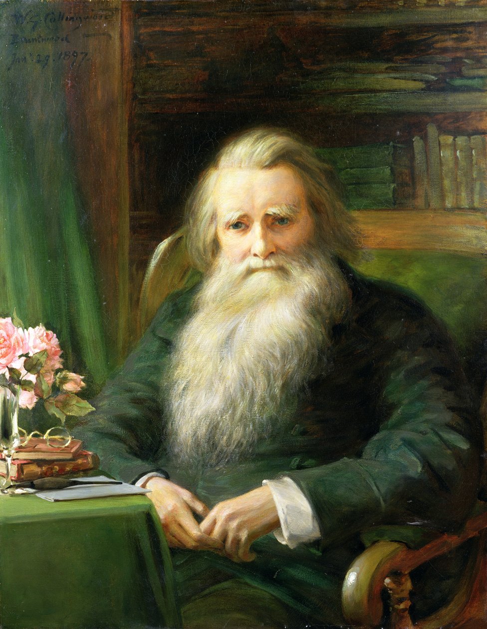 Portrait de John Ruskin, 1897 - William Gersham Collingwood