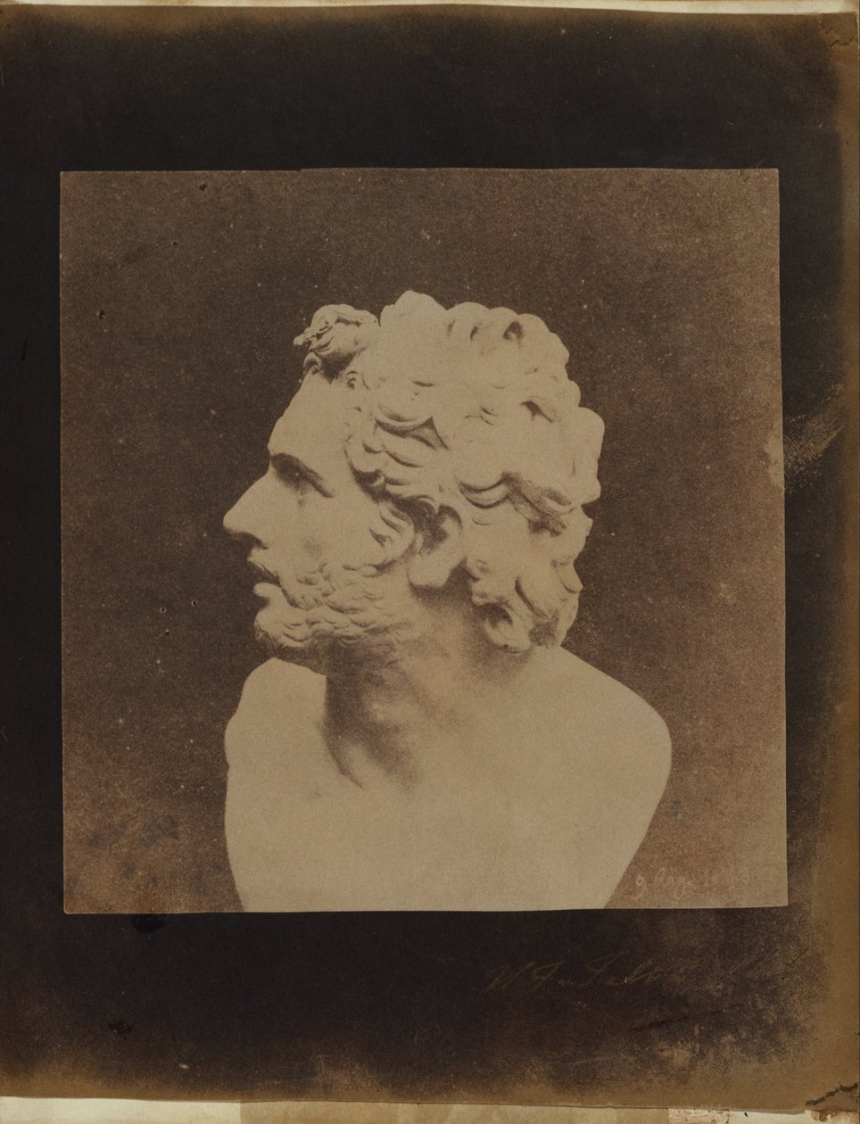 Le buste de Patrocle - William Henry Fox Talbot