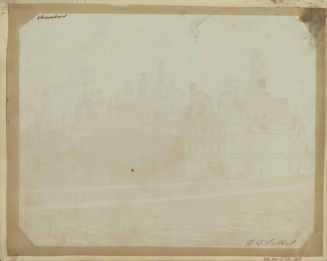 Le château de Chambord - William Henry Fox Talbot