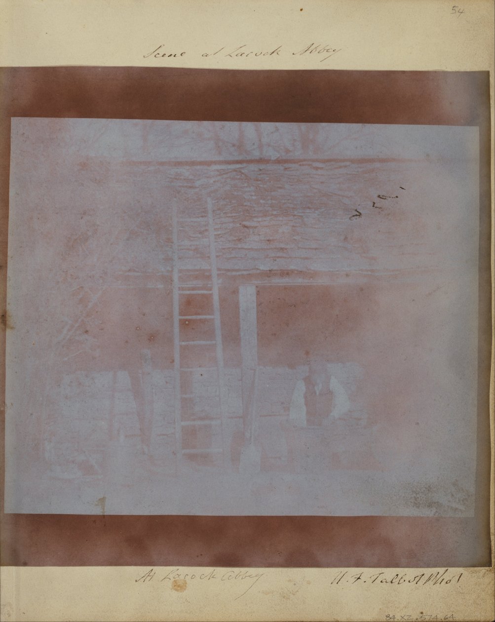 Ouvrier à Lacock - William Henry Fox Talbot