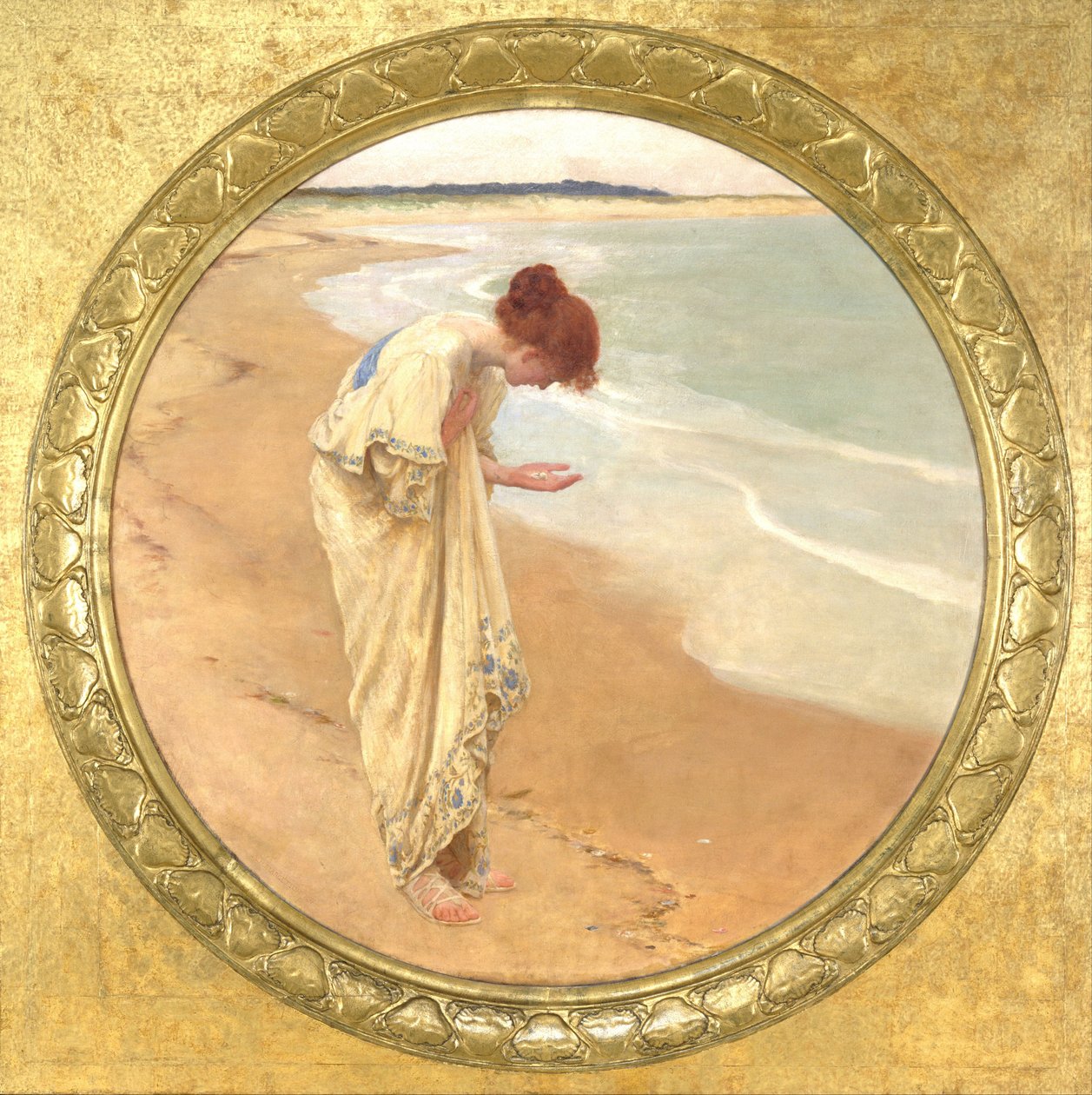 La mer a ses perles - William Henry Margetson