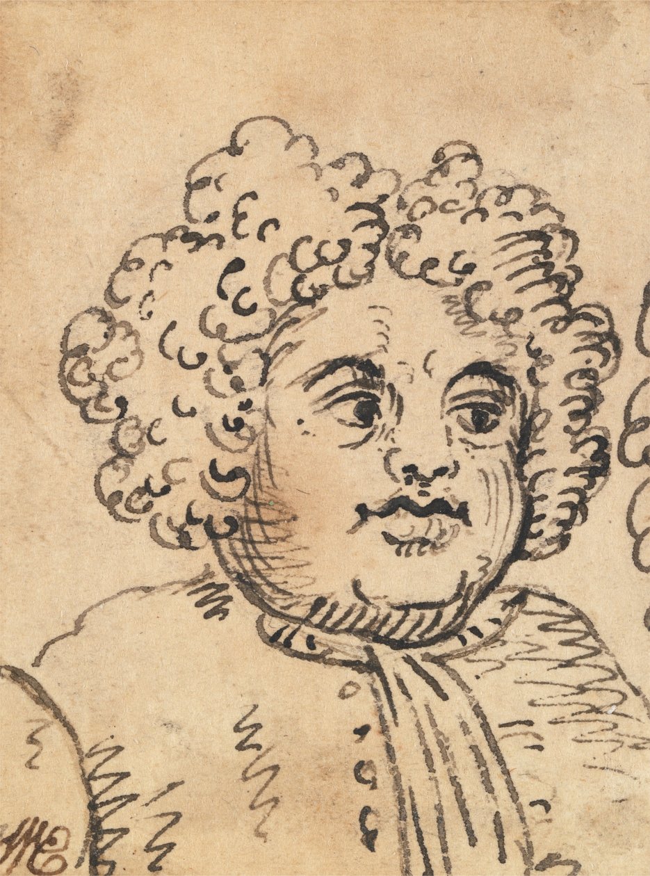 Tête grotesque d