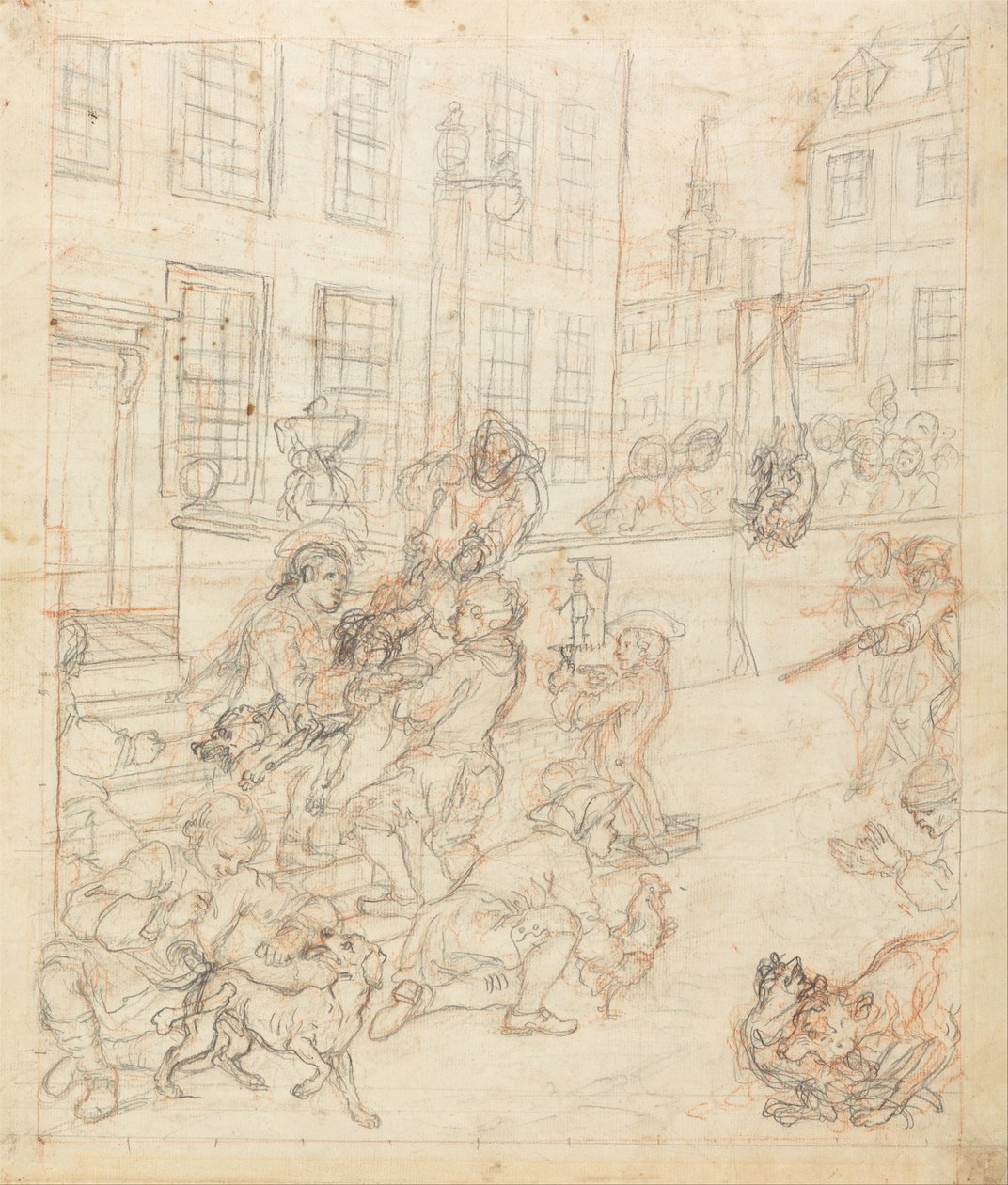 Le premier stade de la cruauté - William Hogarth