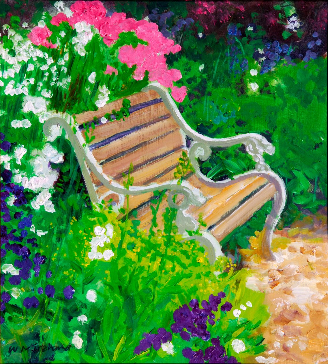 Banc de jardin, 20078 - William Ireland