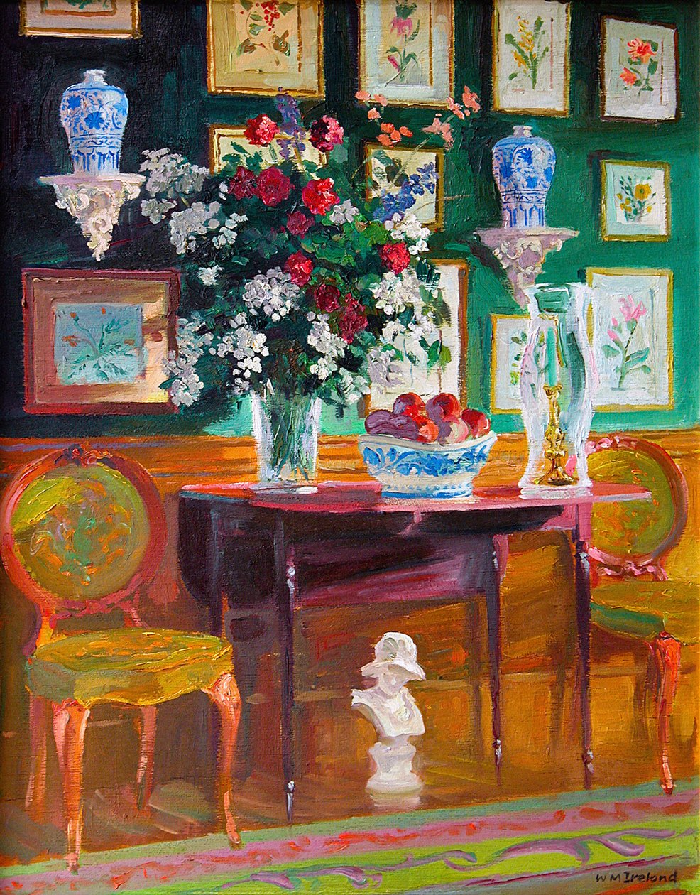 Chaises vertes, 2003 - William Ireland