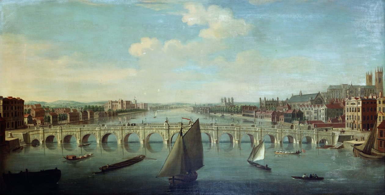 La Tamise à Westminster - William James