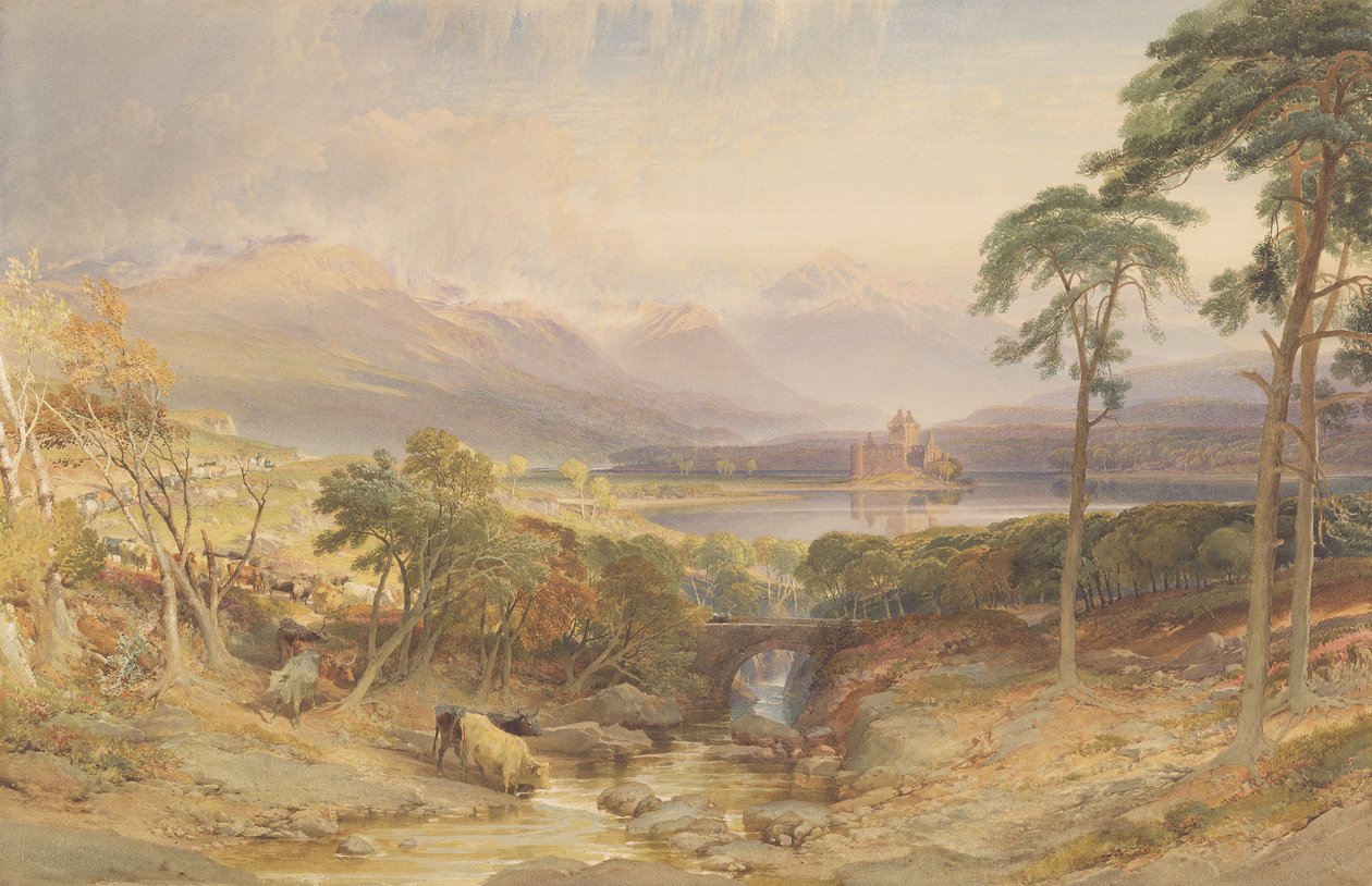 Château de Kilchurn, Argyllshire, 1865 - William Leighton Leitch
