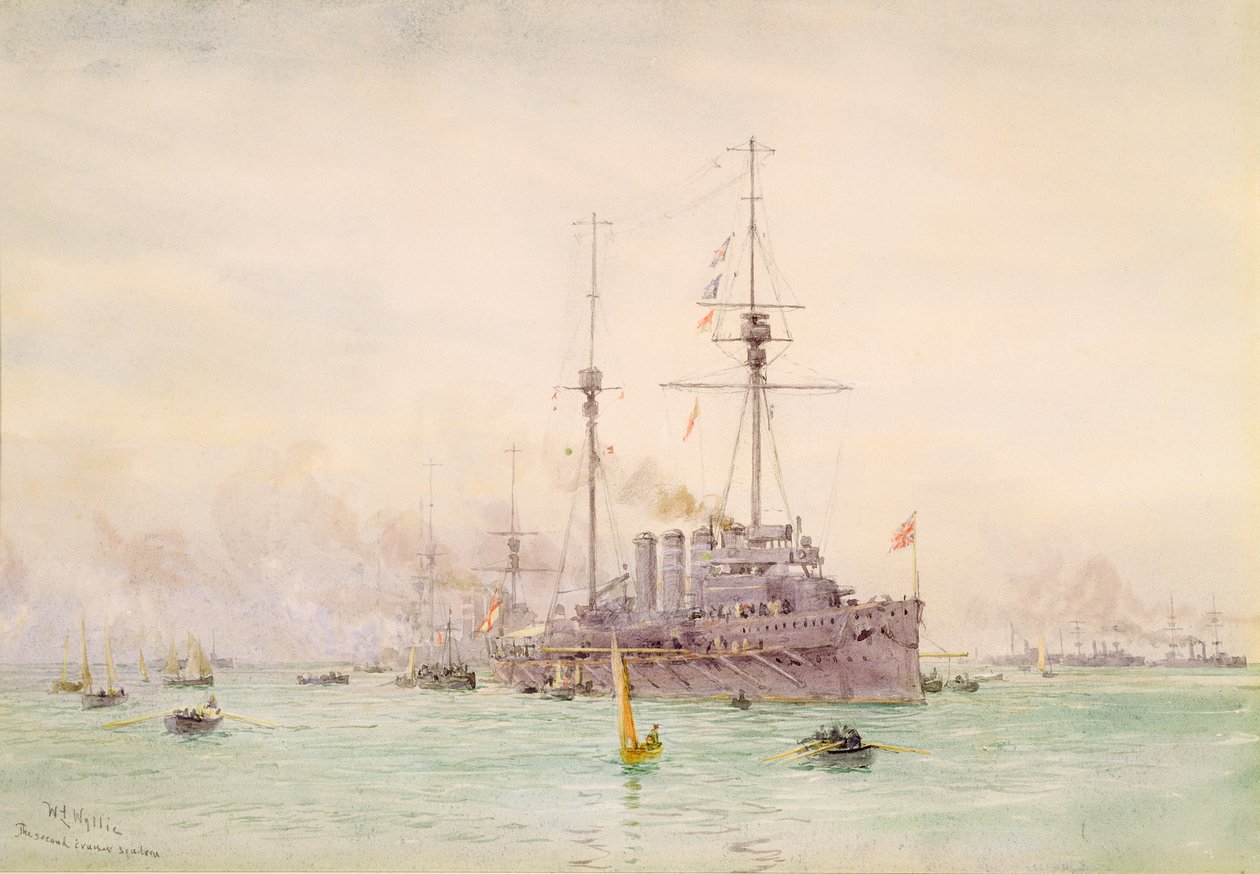 Le Deuxième Escadron de Croiseurs - William Lionel Wyllie