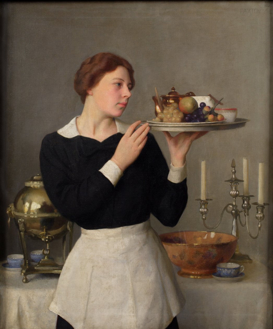 La serveuse, 1923 - William McGregor Paxton