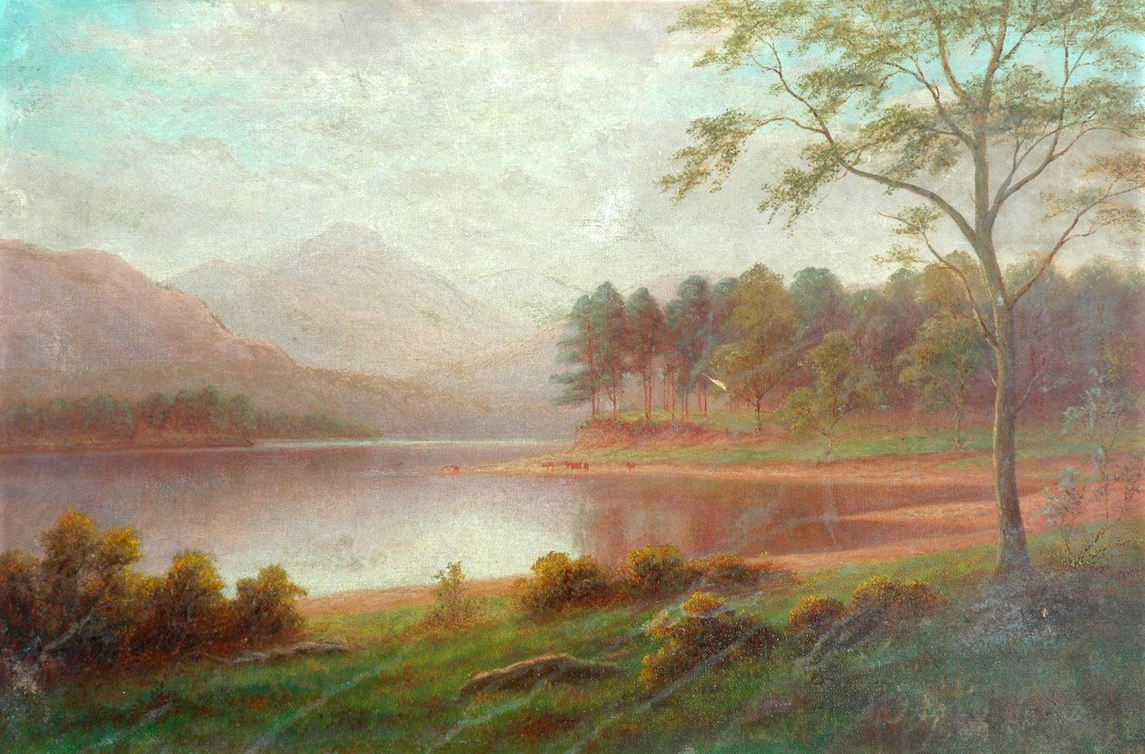 Browmill Point, Derwentwater, Cumberland - William Mellor
