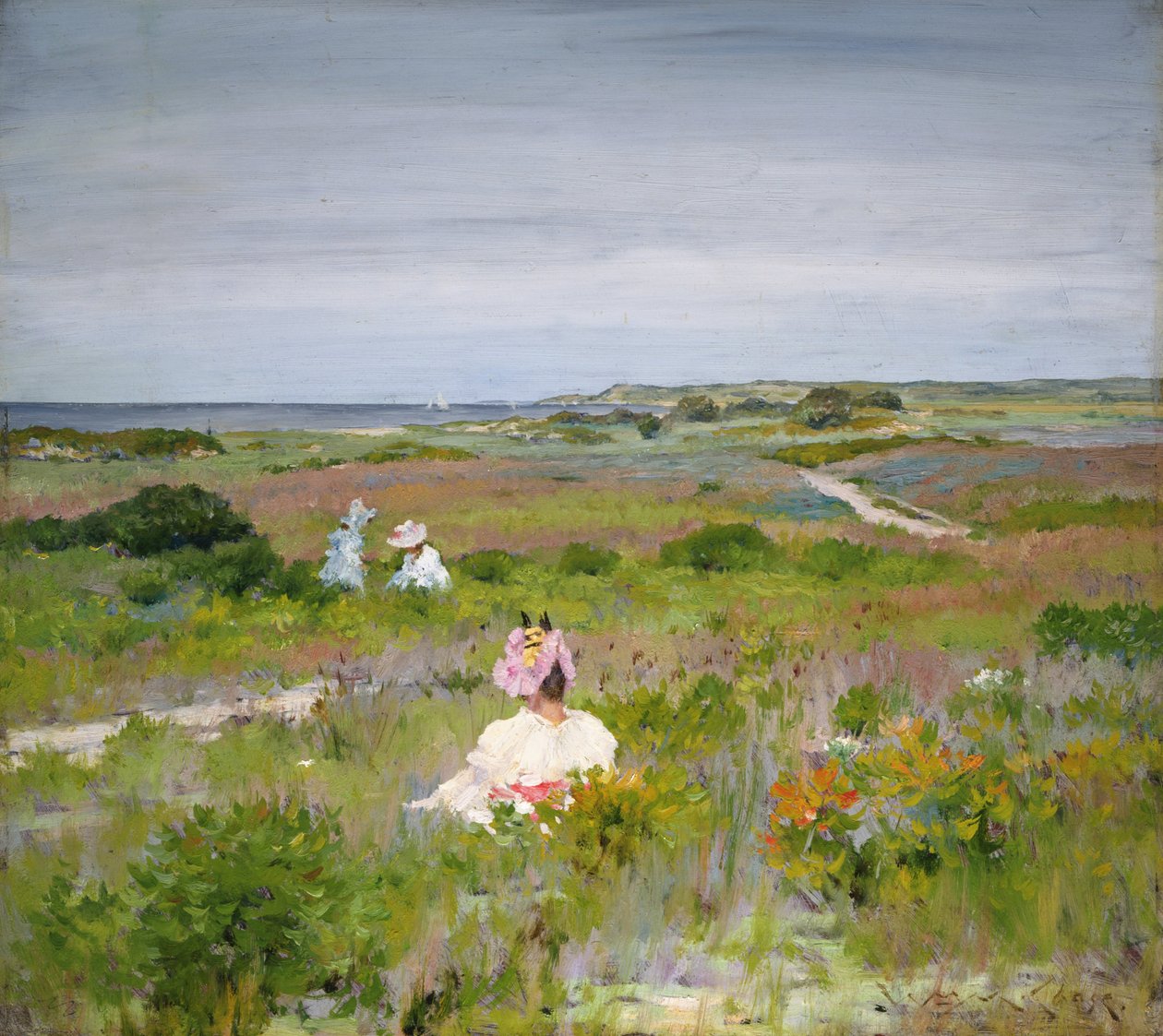 Paysage - Shinnecock, Long Island - William Merritt Chase